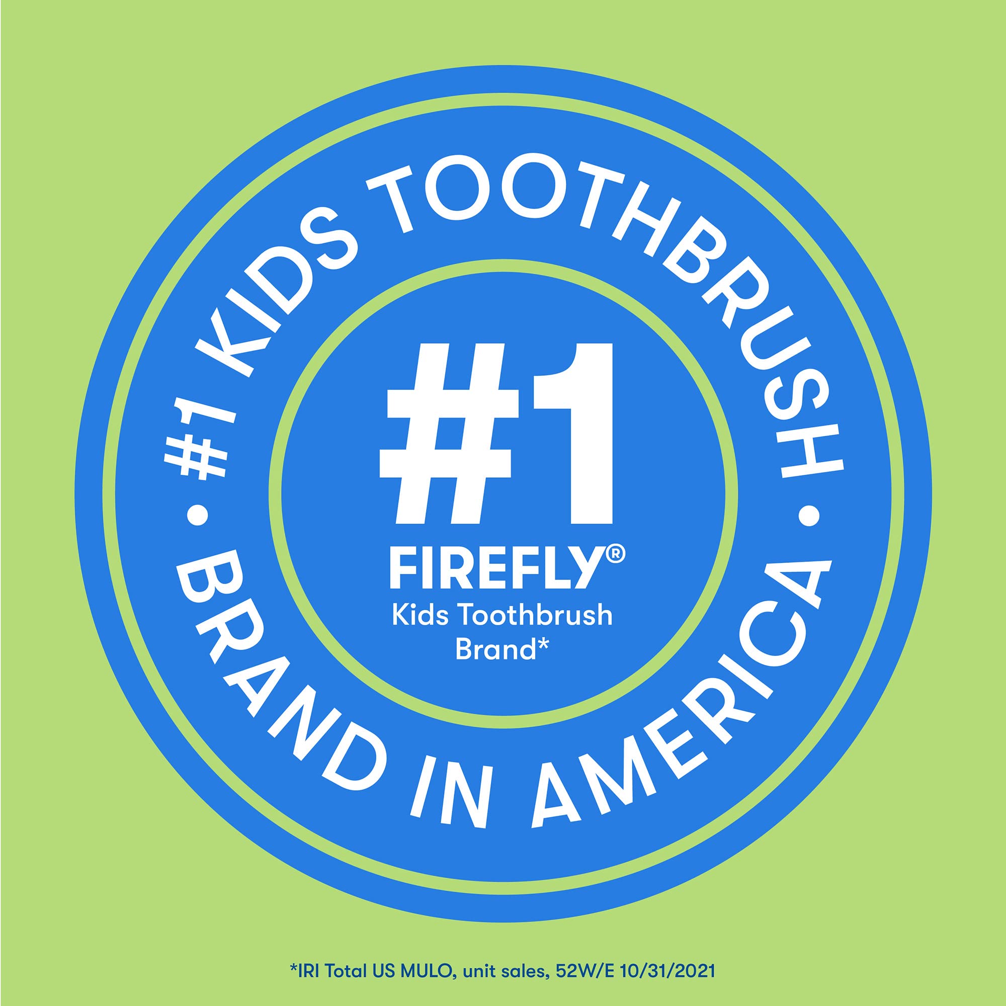 Gentle cleaning action for babies' teeth and gums