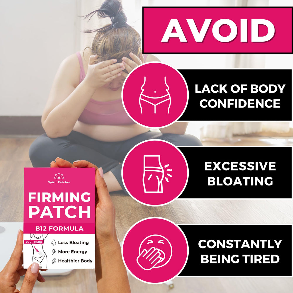 Back view of Firming B12 Patches Pack (72 patches)