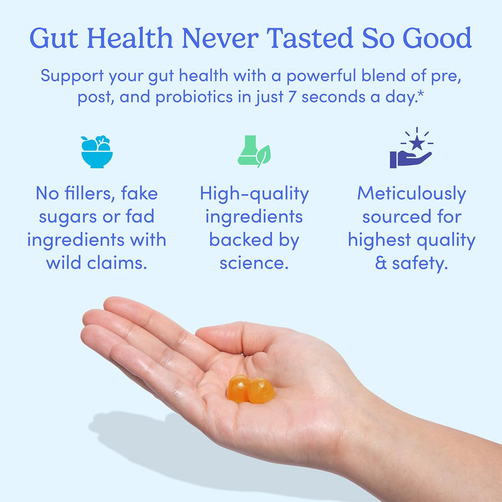 Gummies promoting vaginal health support