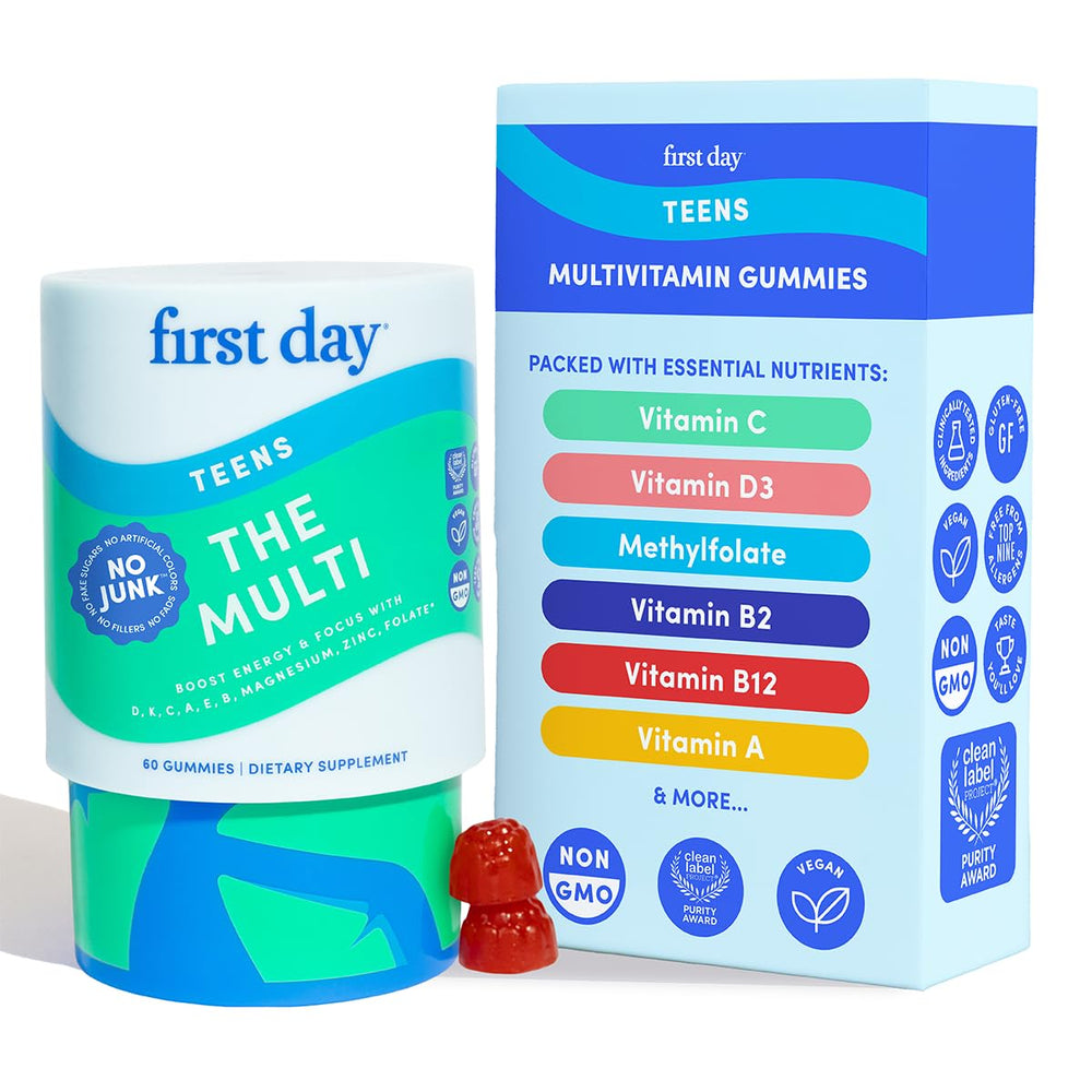 First Day Teens Vitamins packaging
