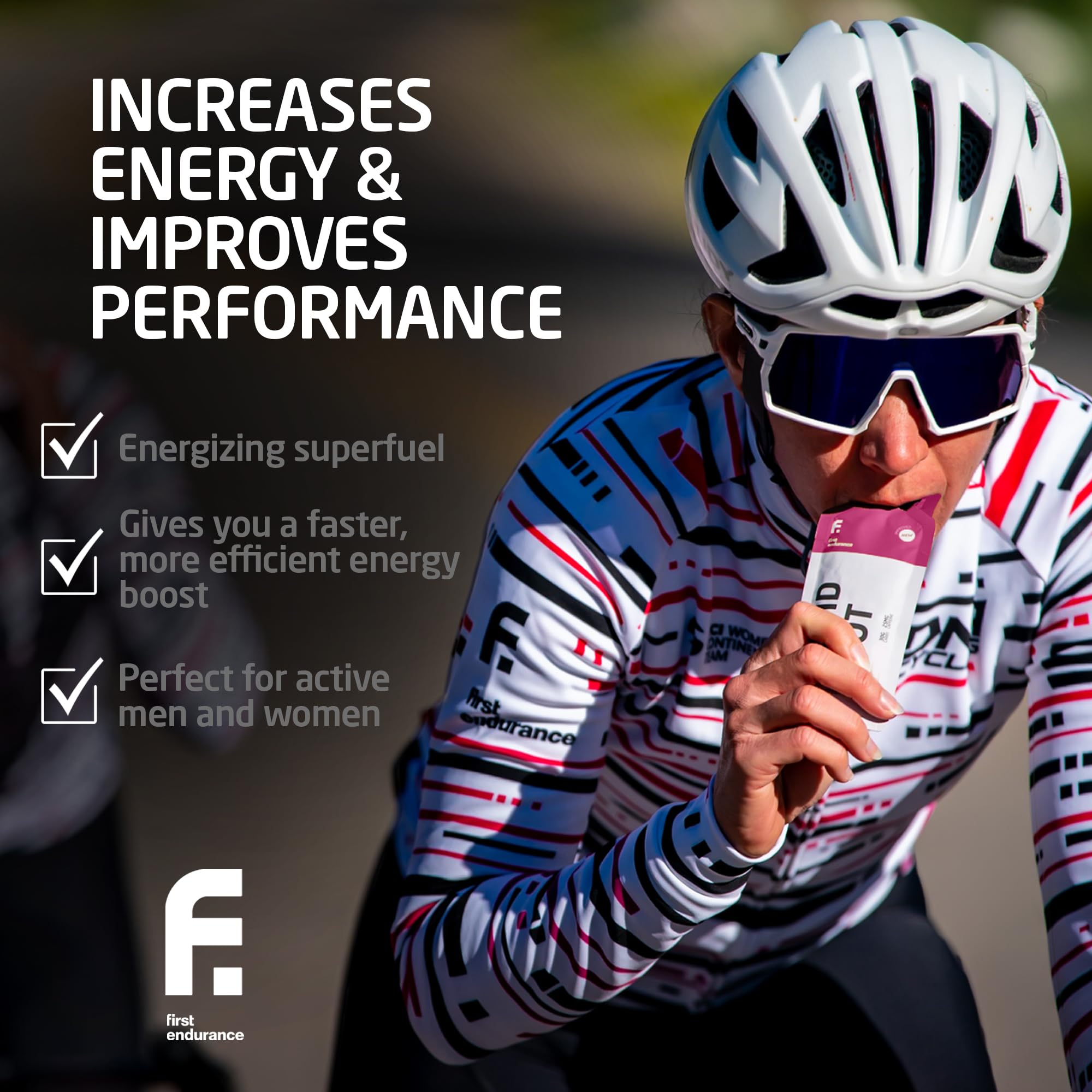 Endurance athletes using Liquid Shot during training and events