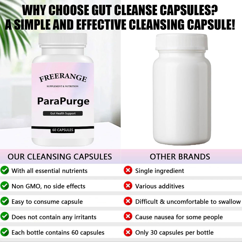 FITactic ParaPurge capsules daily-dose layout emphasizes 3 capsules per day for ten days.