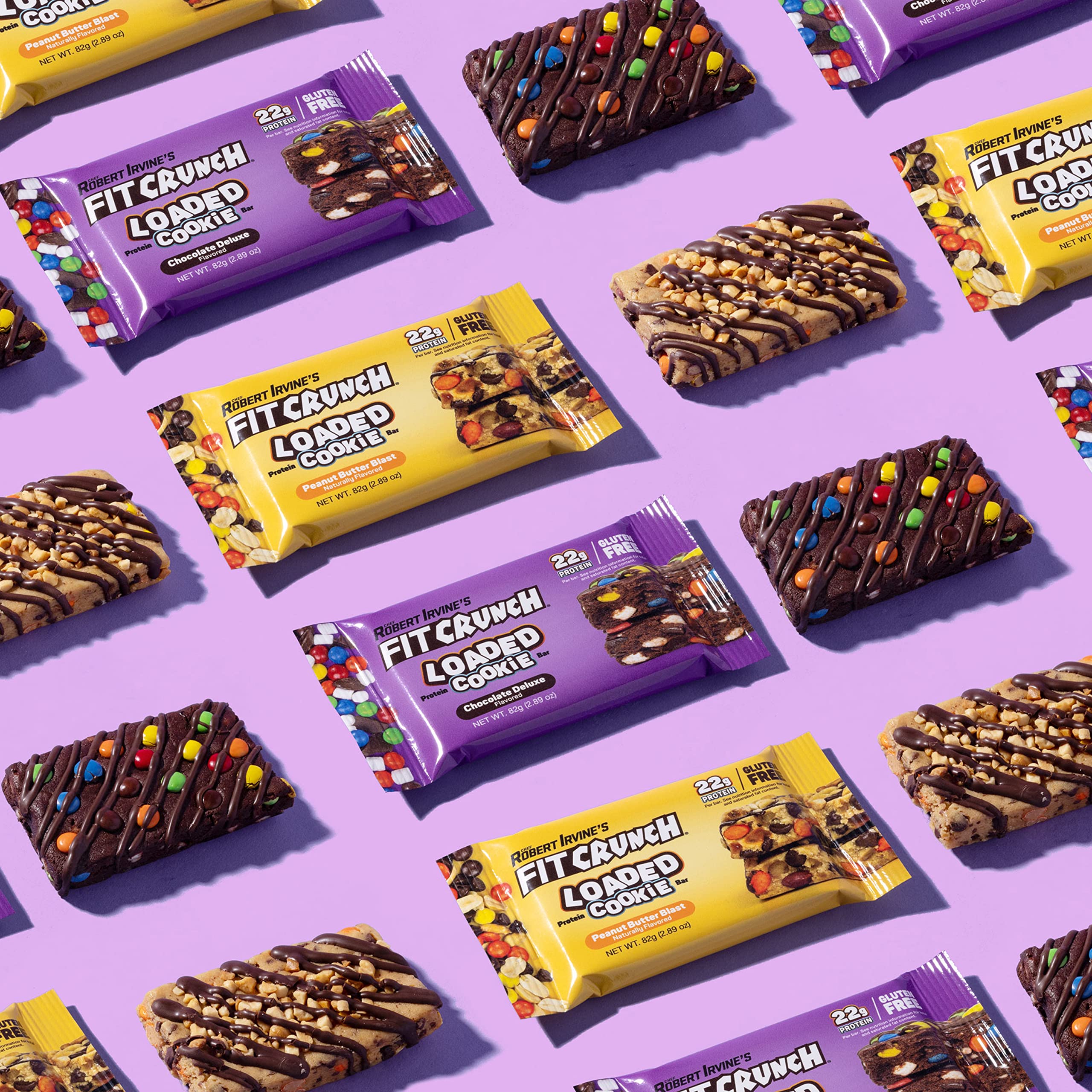 On-the-go FITCRUNCH bar Peanut Butter flavor