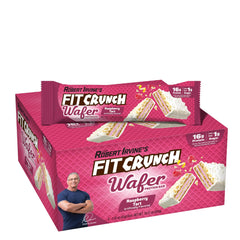 FITCRUNCH Raspberry Tart Wafer Bar - front view