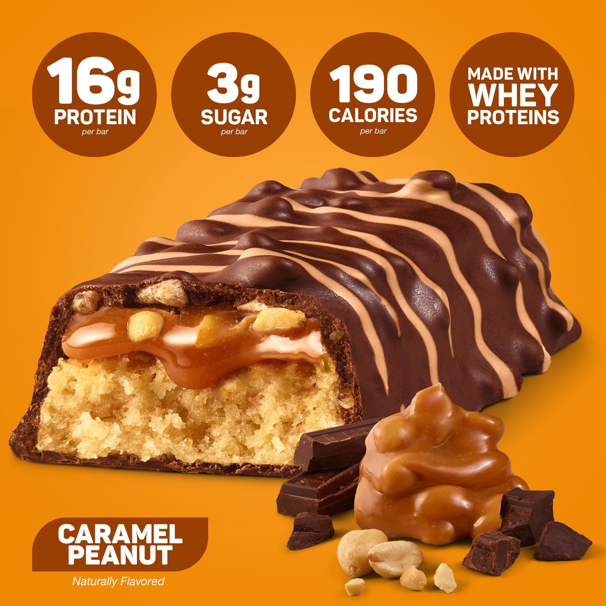 FITCRUNCH ingredients panel with gluten-free recipe.
