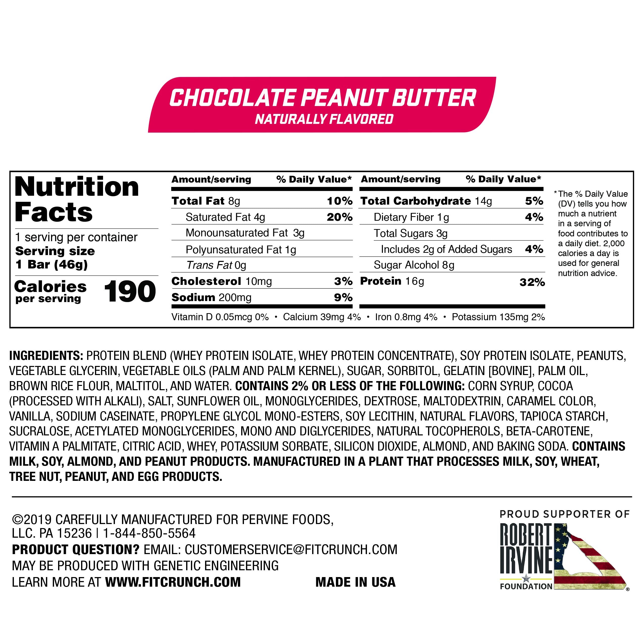 FitCrunch six-layer cross-section reveals a rich cake core for satisfying bites after workouts.
