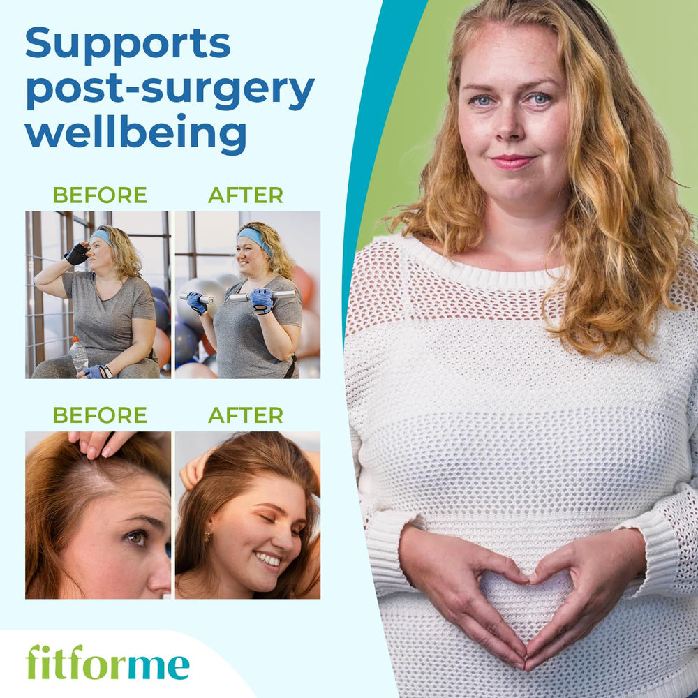 Close-up packaging of FitForMe Bariatric Multivitamin with Iron