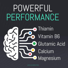 Ingredient imagery showing Ginkgo Biloba leaf