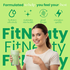 FitNeaty Daily Fiber collagen peptides support skin and joints