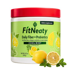 FitNeaty Daily Fiber scoop measures a gut-supporting serving