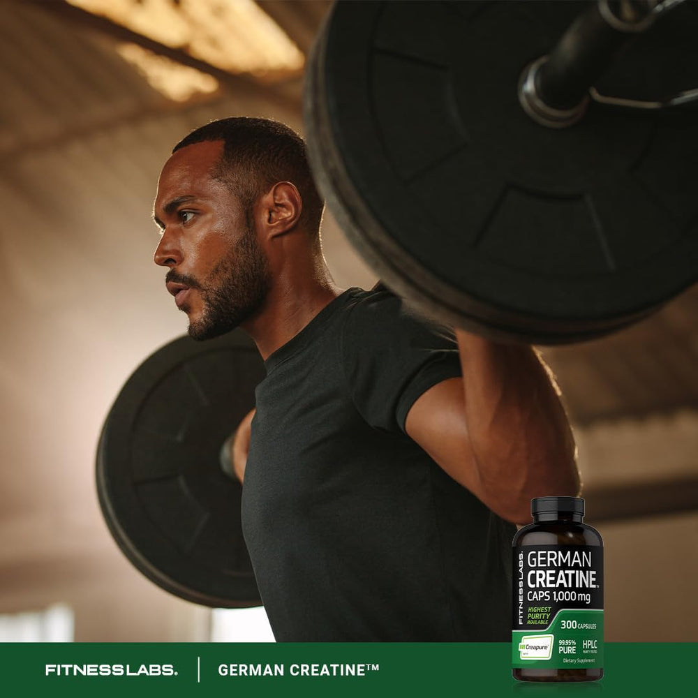 Packaging showing Fitness Labs branding and 300 capsules