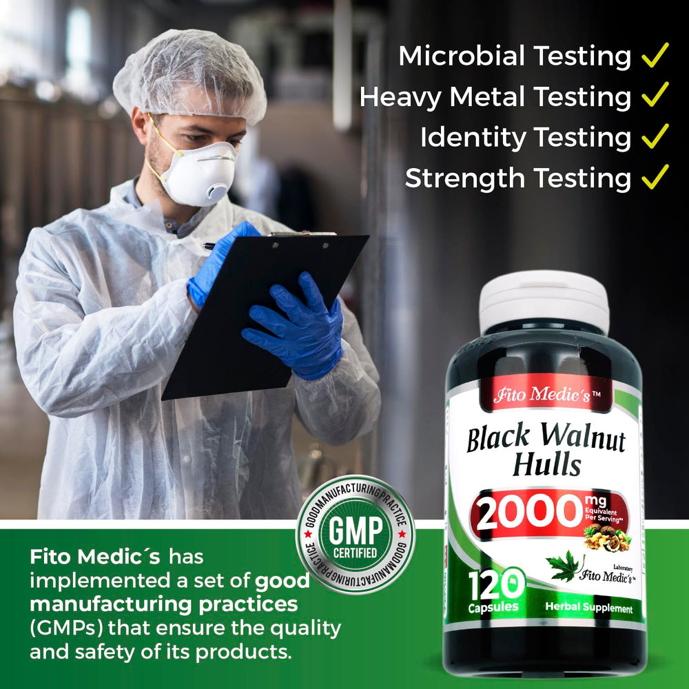 Packaging label showing 2000 mg per serving potency