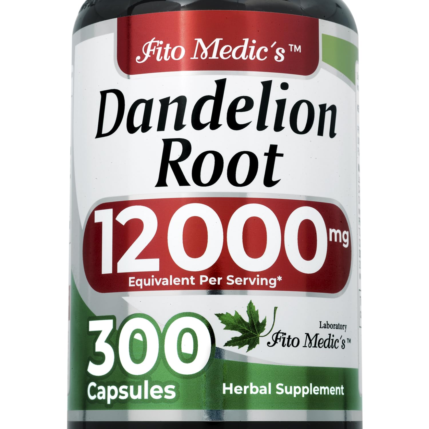 FITO MEDIC Dandelion capsules 300-count bottle