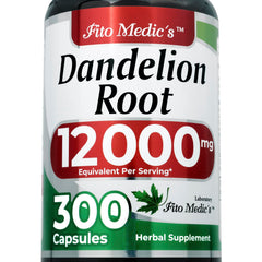 FITO MEDIC Dandelion capsules 300-count bottle