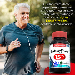 Methylfolate 15 mg per capsule, 120 capsules