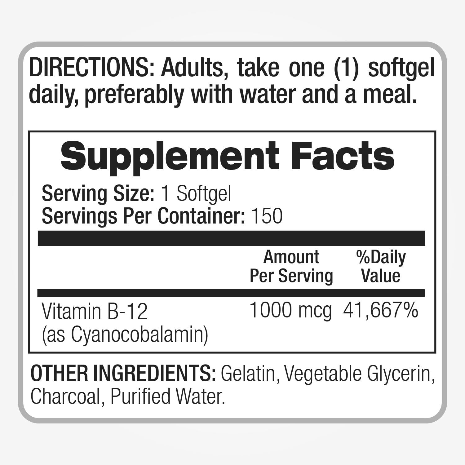 Softgel capsules demonstrating ultra high absorption