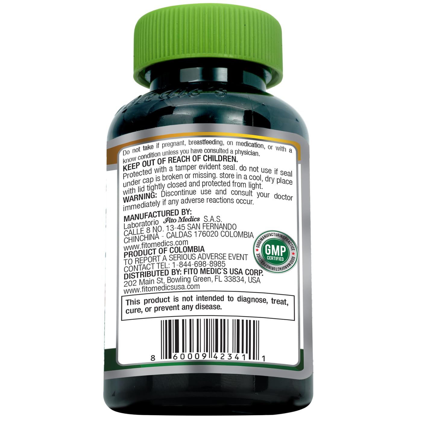 Packaging for FITO MEDIC'S Oil of Oregano Capsules (150 count)