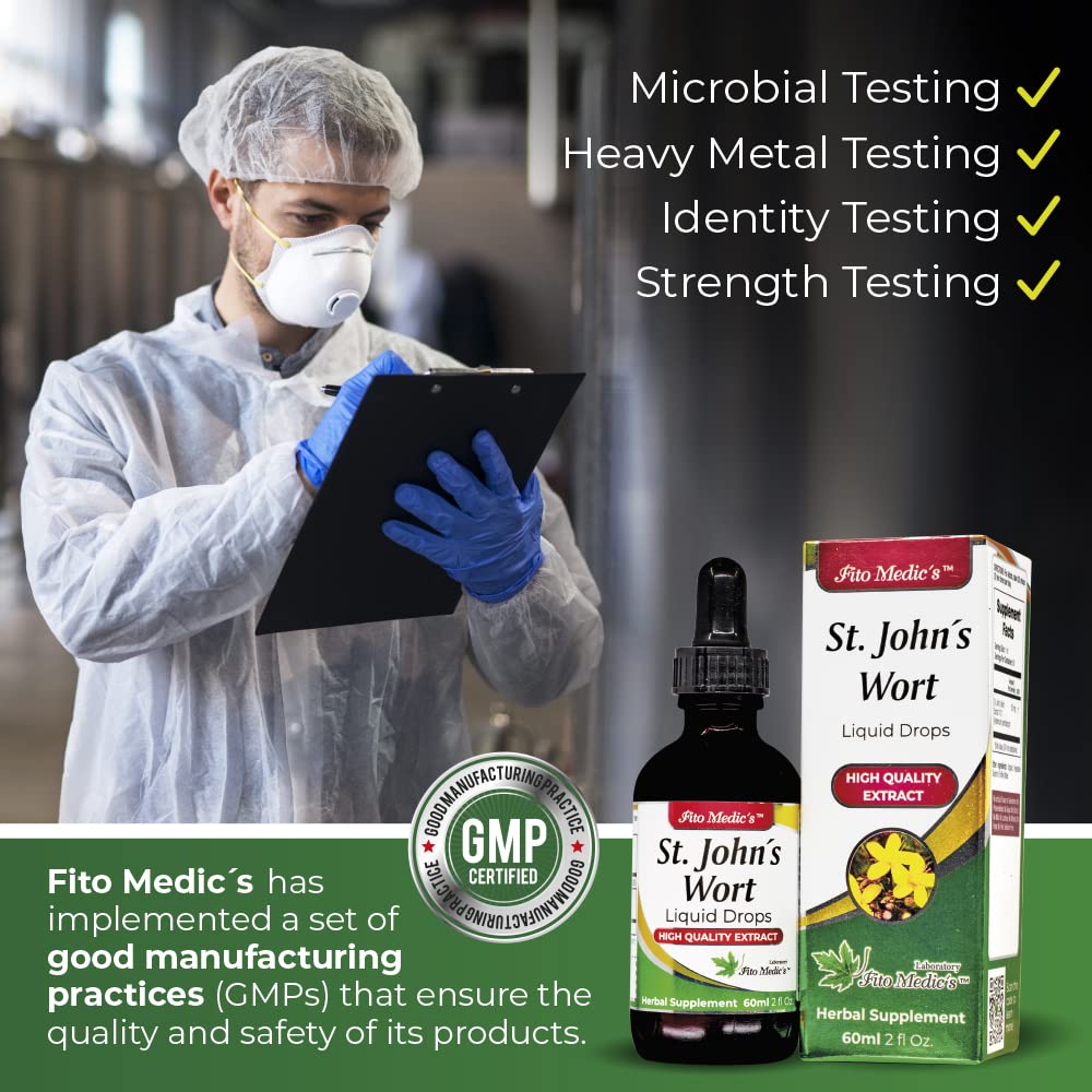 Label design of Fito Medic's St John's Wort tincture