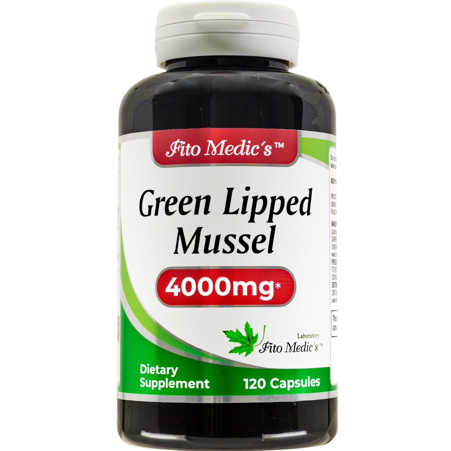 Green Lipped Mussel extract capsules close-up