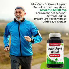 Premium herbal supplement branding on white background