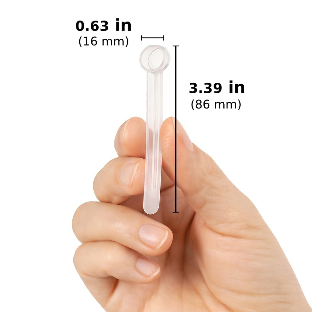 Third-party testing badge on packaging