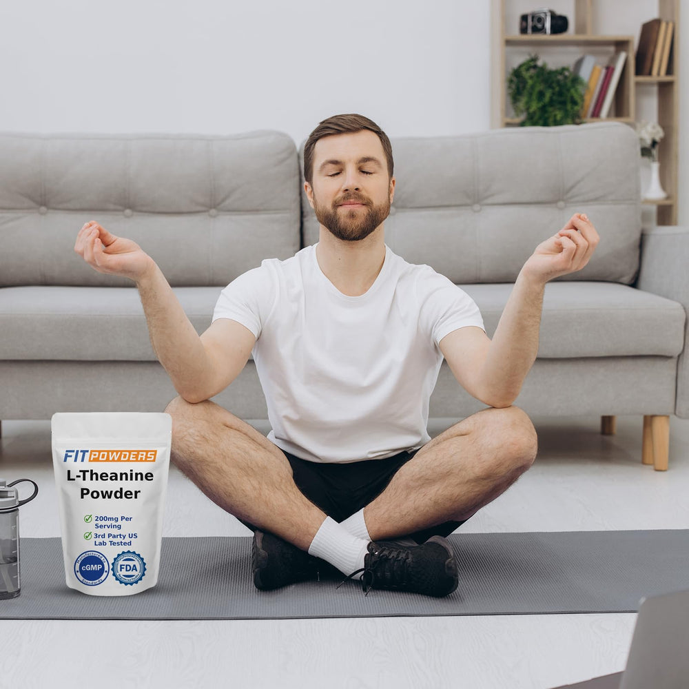 Scoop included with the L-Theanine powder container