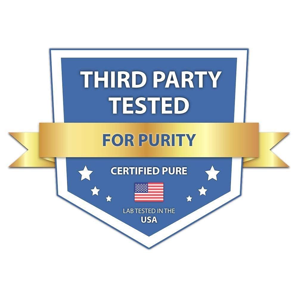 Clear listing of pure ingredients: vegan, non-GMO, gluten-free