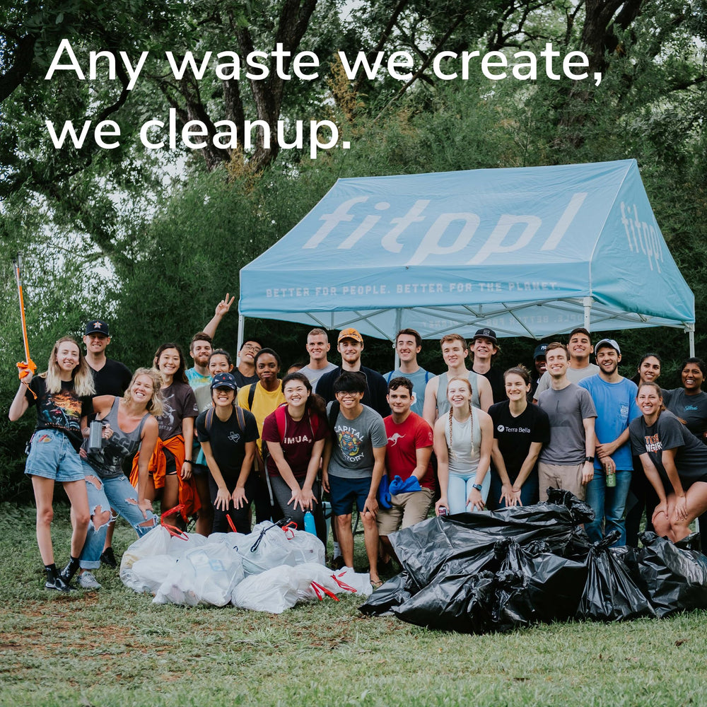 Packaging reflects plastic cleanup initiative supported by fitppl