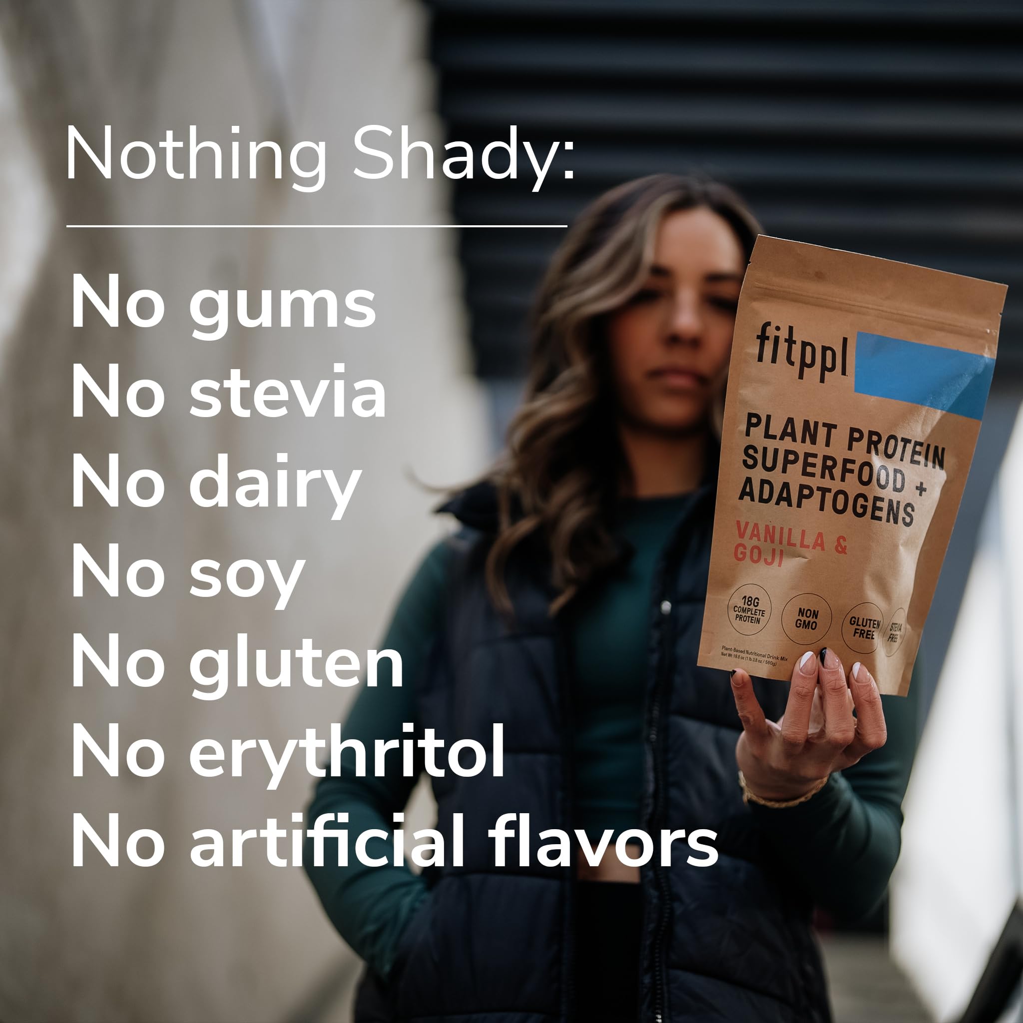 Sugar-free and stevia-free protein powder ingredients