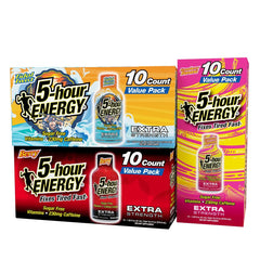 Five-hour ENERGY Extra Strength Berry shot for quick alertness on the go.