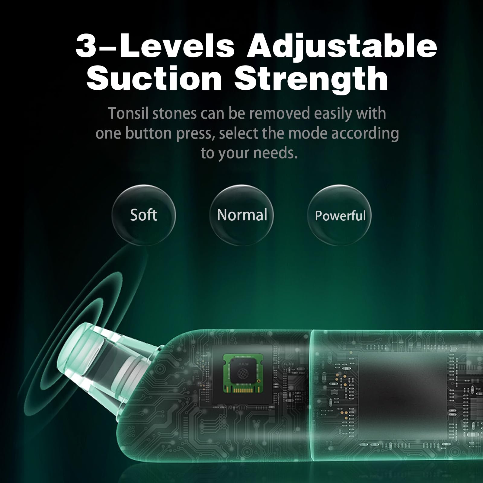 Professional oral lamp for bright mouth illumination