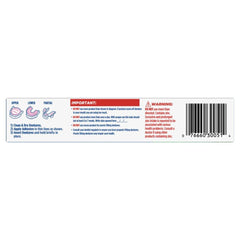 Close-up of Fixodent Control Scope denture adhesive applicator tip