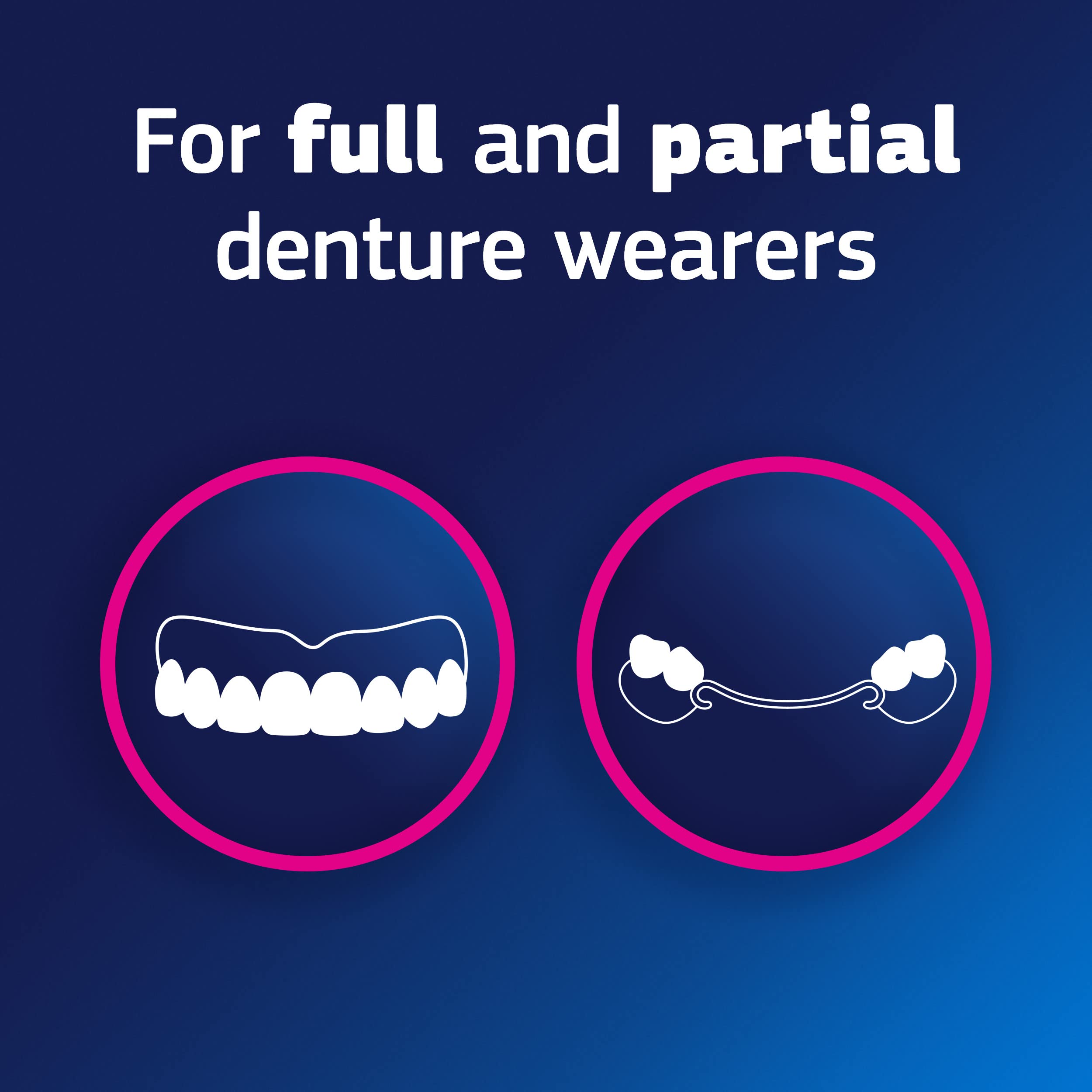 Open packaging showing tube of Fixodent Complete Original Denture Adhesive Cream