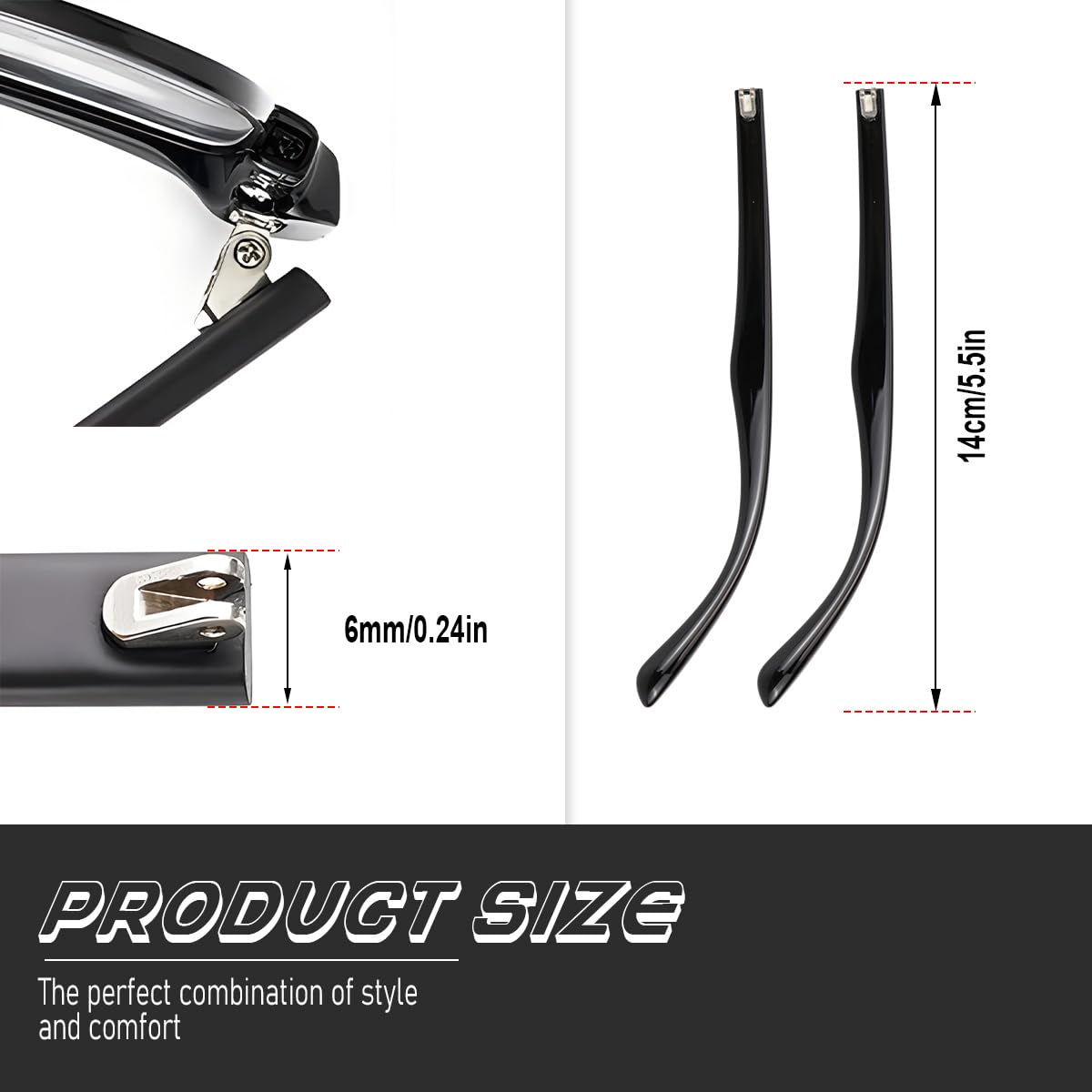 Flat tooth and double teeth design for secure fit