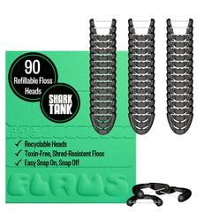FLAUS Electric Flosser Refills 90-count dental floss heads