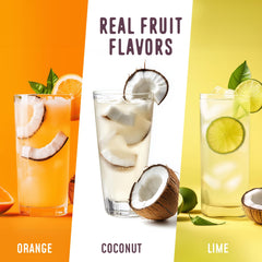 Close-up of Coconut flavor powder stick