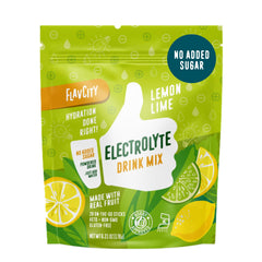 FlavCity Lemon Lime Electrolytes packets with box