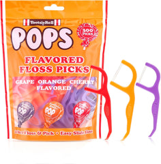 Flavored floss picks 300 count pack