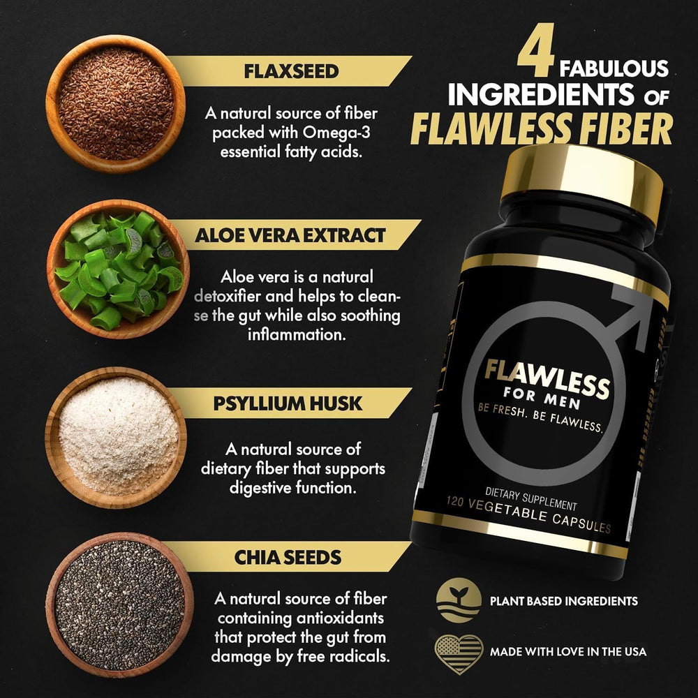Ingredients: psyllium husk, aloe vera, chia seed, flaxseed powder