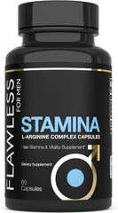 Supplement facts label for Flawless for Men Stamina