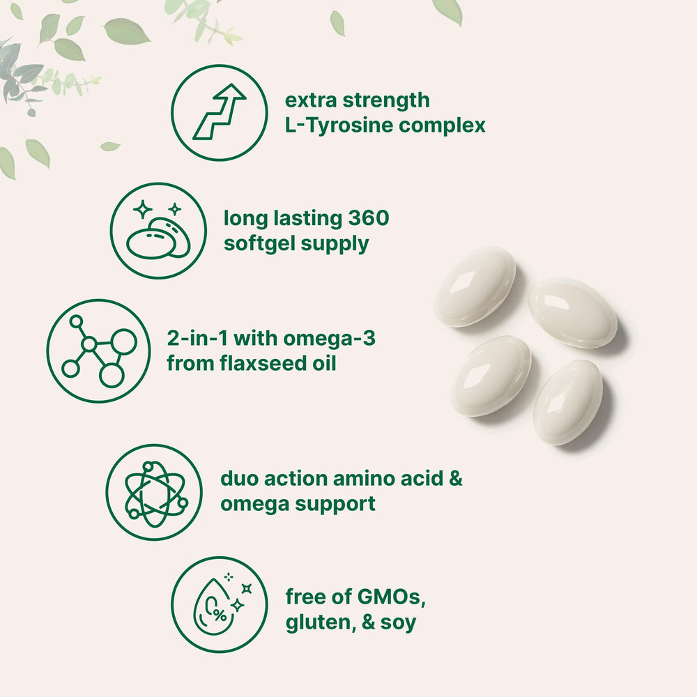 Flaxseed oil omega-3 (ALA) ingredients illustration