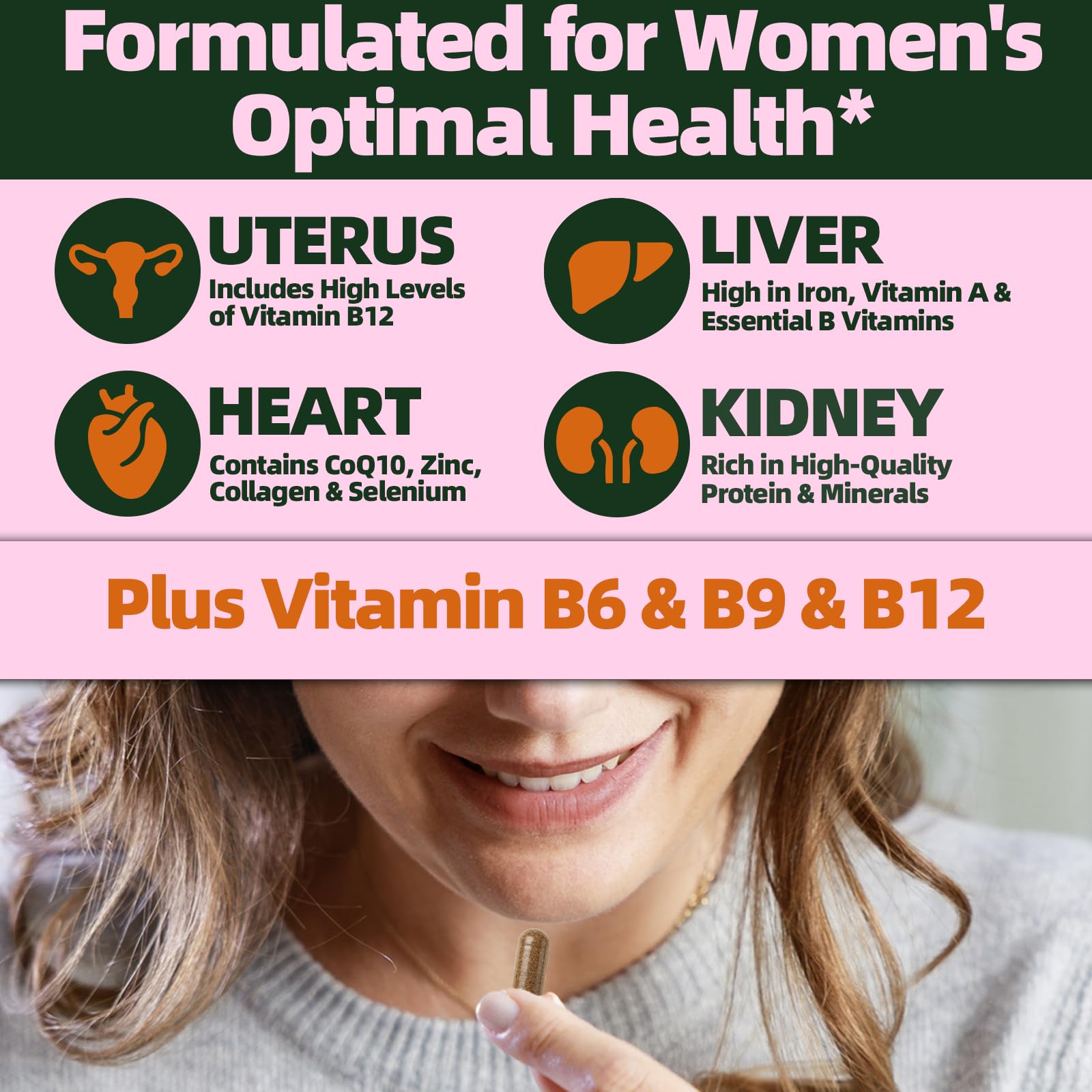 Grass-fed New Zealand beef organs used in Fleamart supplement