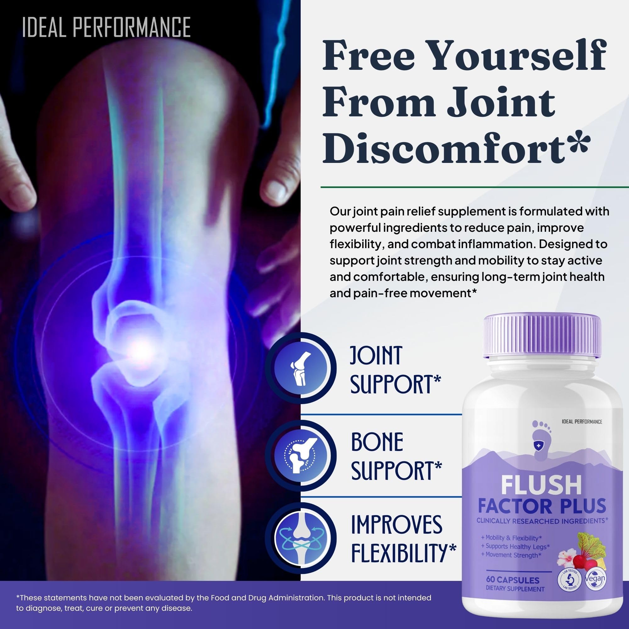 Person showing flexibility and healthy legs