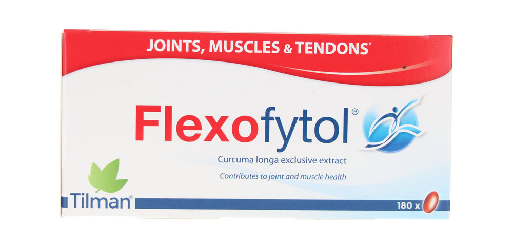 Ingredients per capsule for Flexofytol turmeric extract