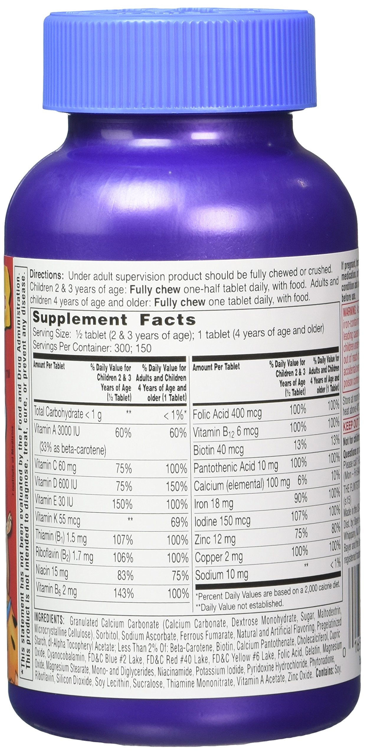 Close-up of fruit-flavored chewable tablets for kids