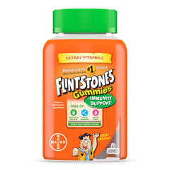 Flintstones Immunity Gummies bottle label