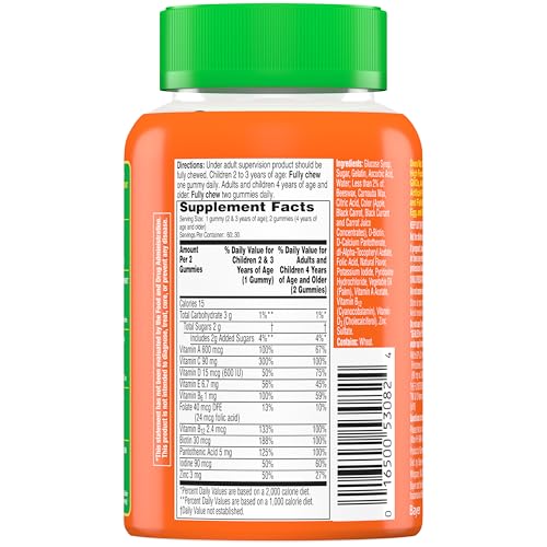 Flintstones Immunity Gummies packaging and vitamins