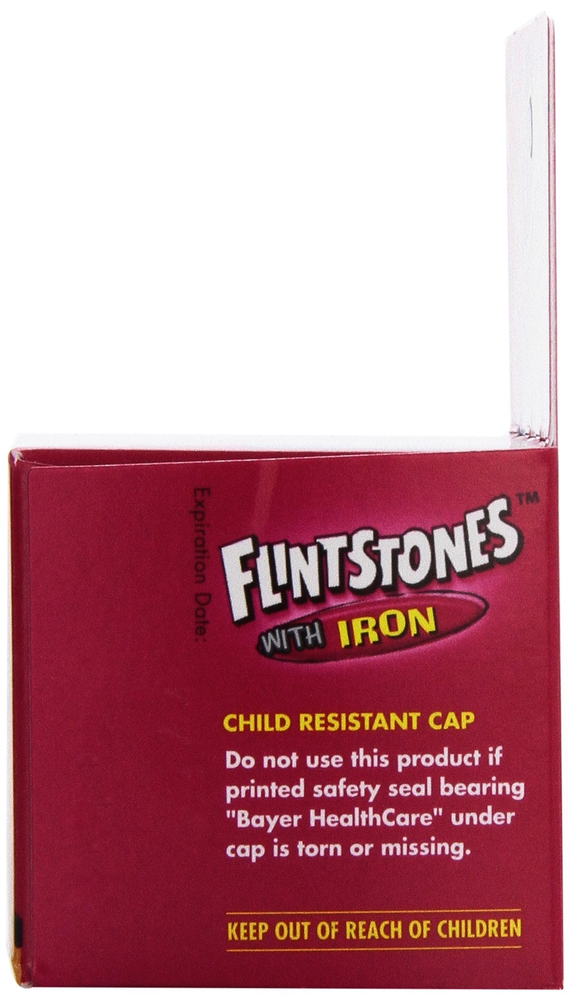 Chewable Flintstones vitamins with Iron for children