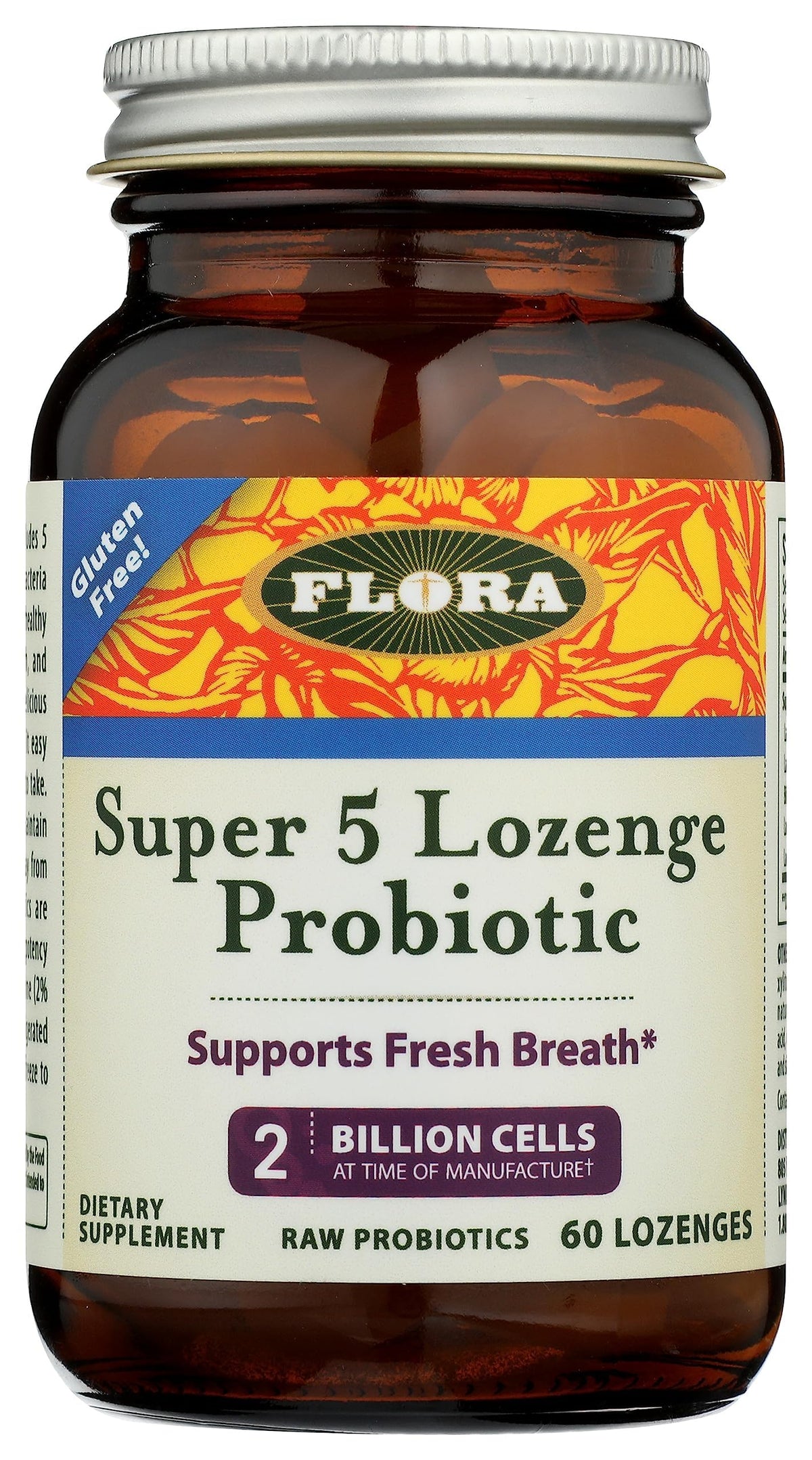 Hero image of Flora Super 5 Raspberry Probiotic Lozenge