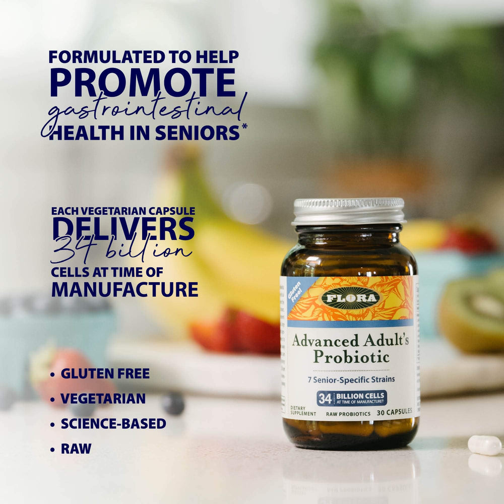 Close-up of capsules showing 34 Billion CFU per capsule